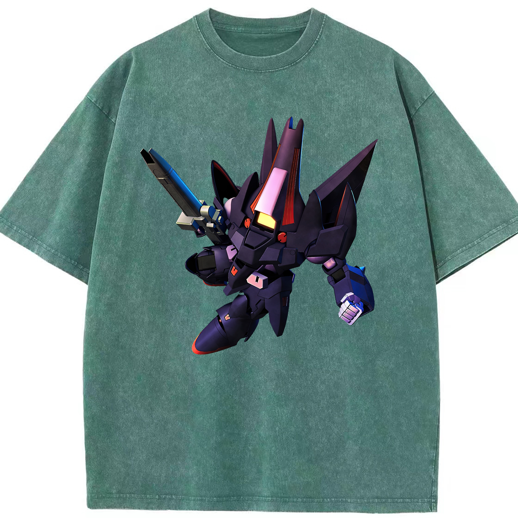 （画像用） 機動戦士ガンダム Mobile Suit Gundam 綿100% ヴィンテージ風 半袖Tシャツ（フロントプリント）